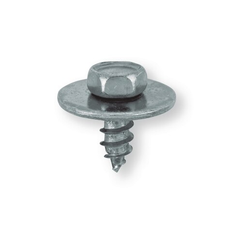 Vis tôle tête hexagonale rondelle imperdable 6,5x16mm